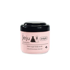 Jeju Pink Scrub pentru corp, cărbune și zahăr 200 ml